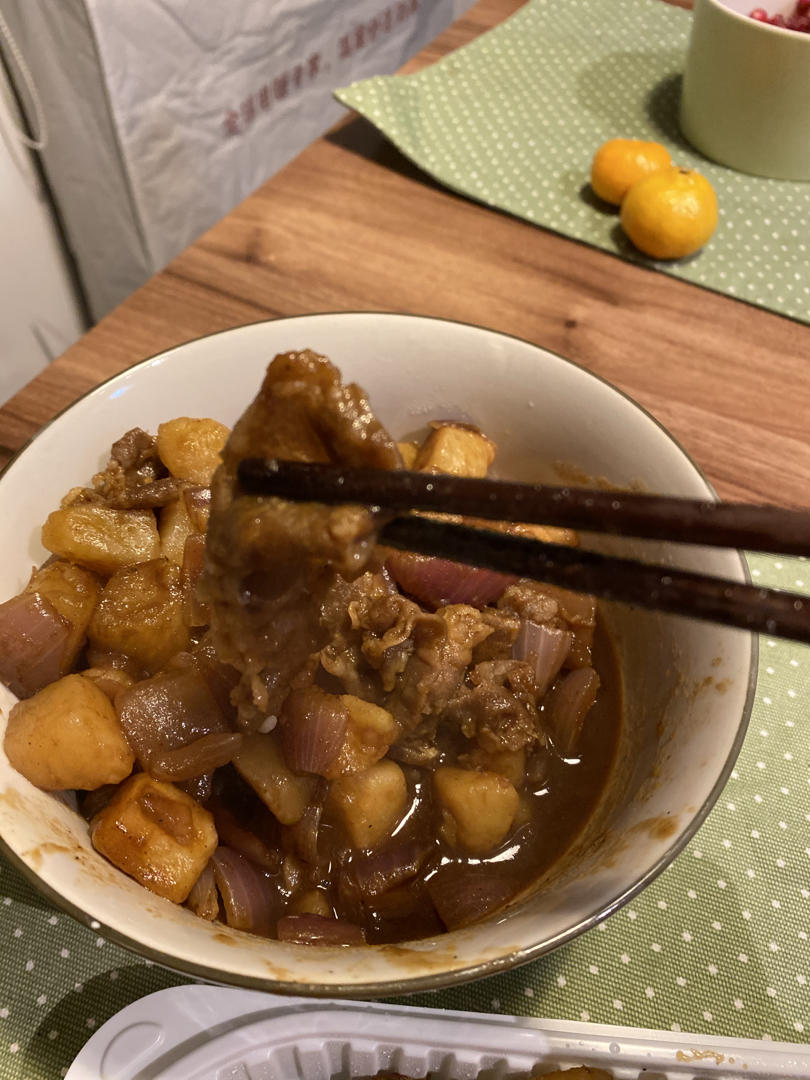 好吃到舔碗底的土豆肥牛拌饭