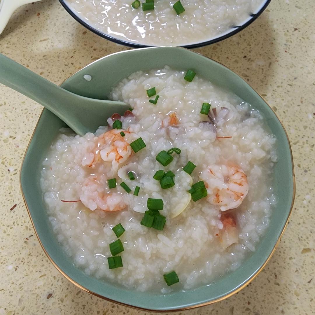 海鲜粥（超简单）