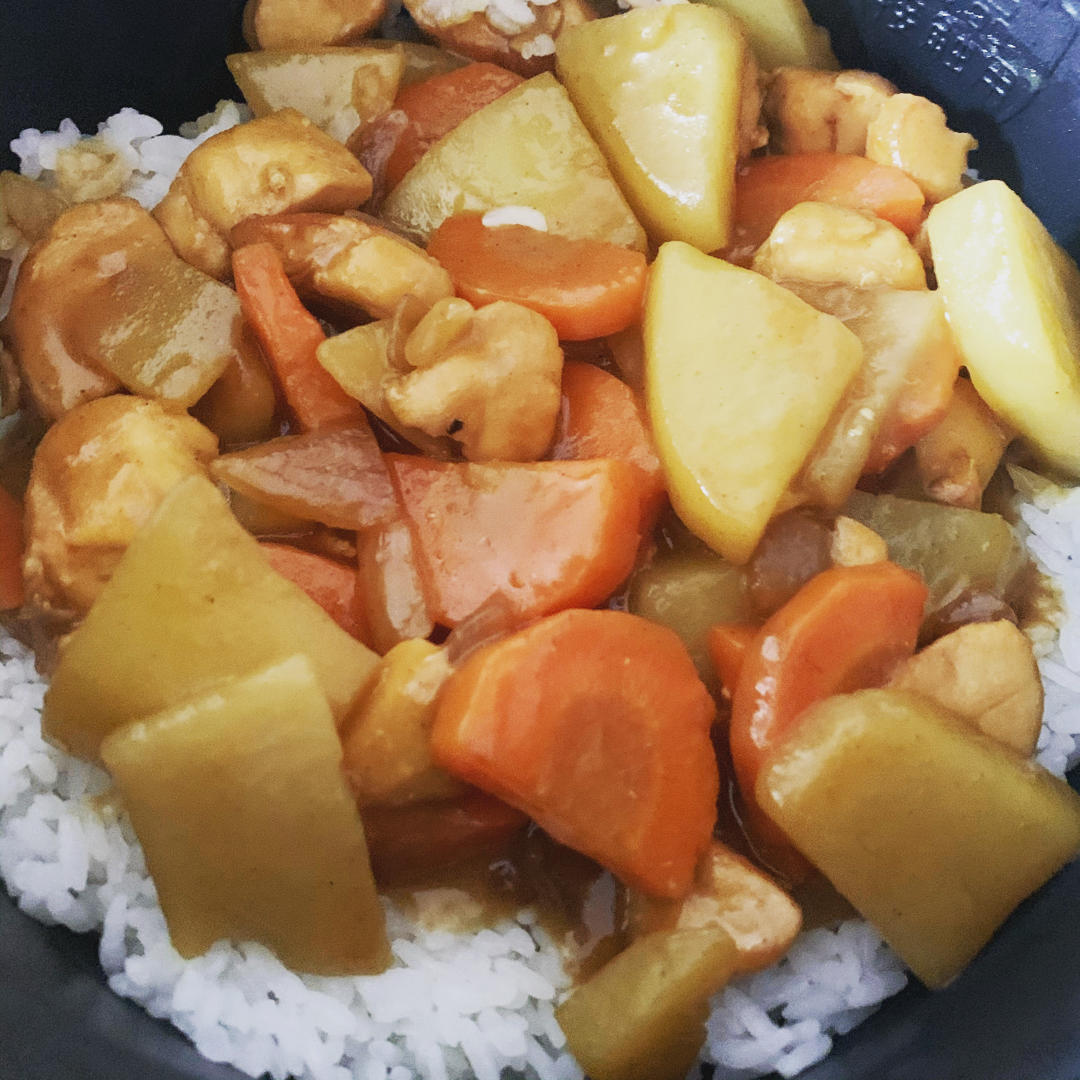 咖喱鸡饭