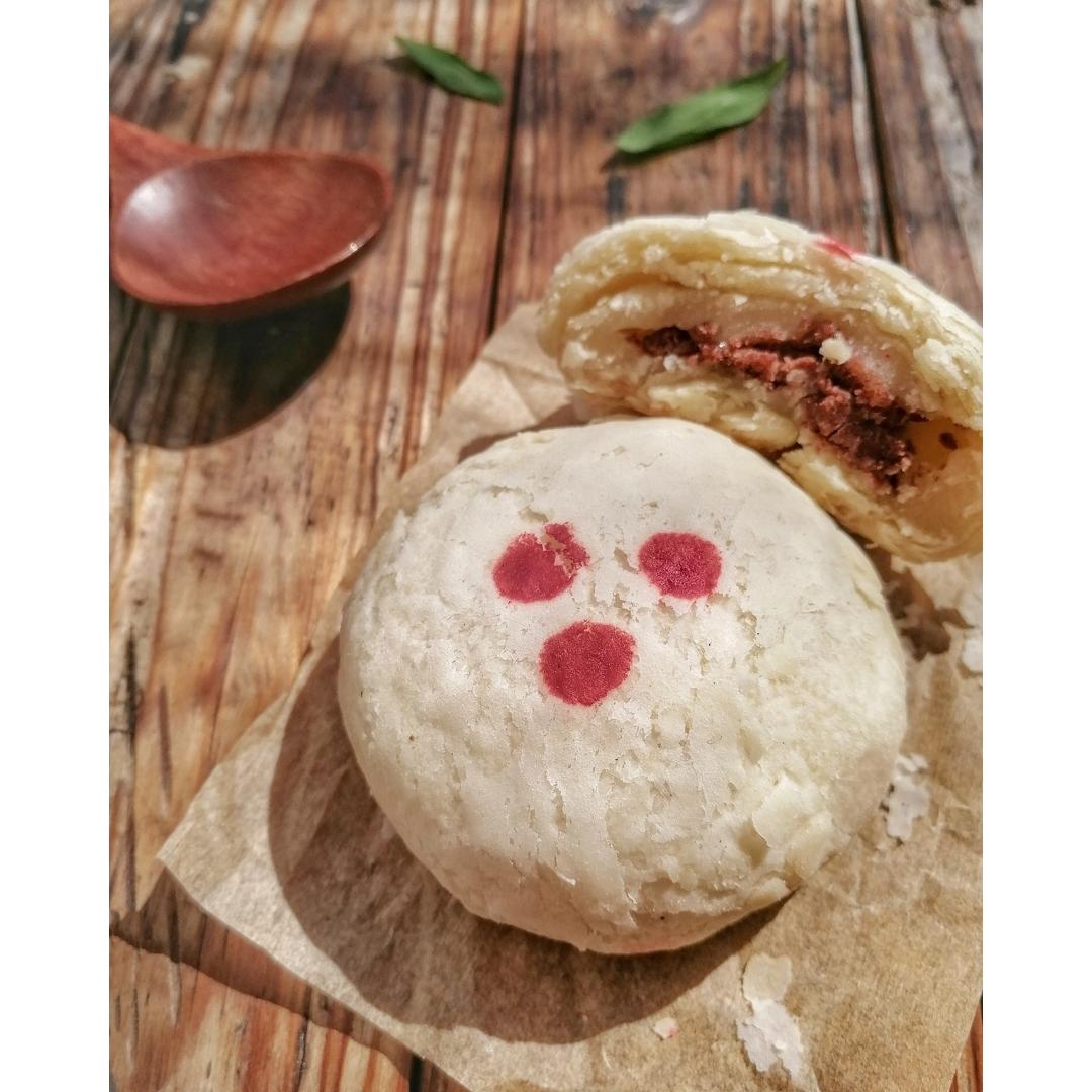 麻糍酥（豆沙馅)