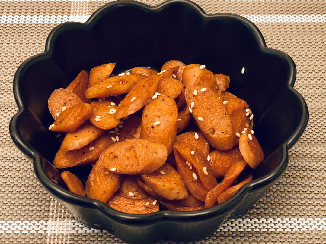 比烤肉还好吃的香辣孜然火腿片❗️大人小孩都爱吃
