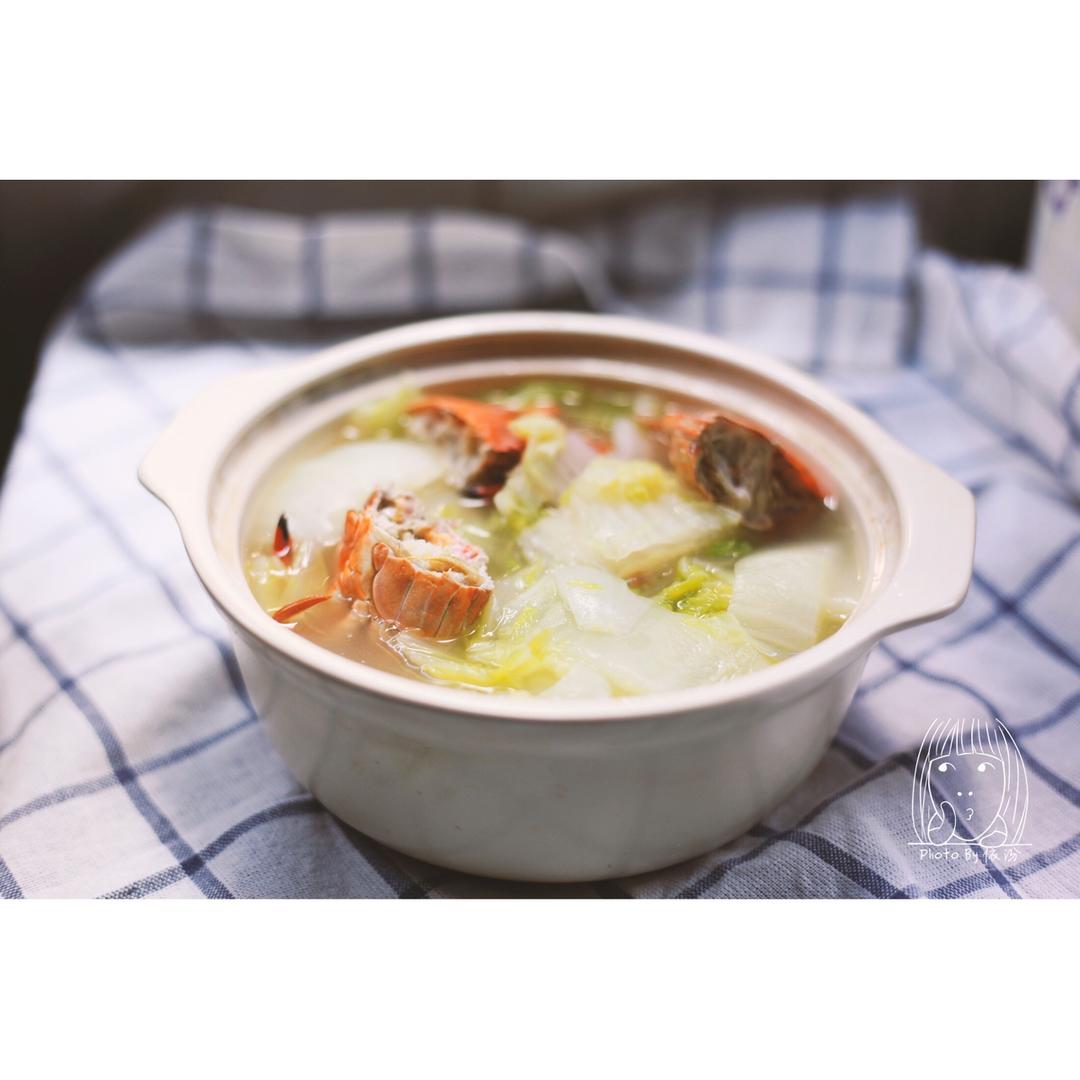 蟹白汤（白菜螃蟹汤）