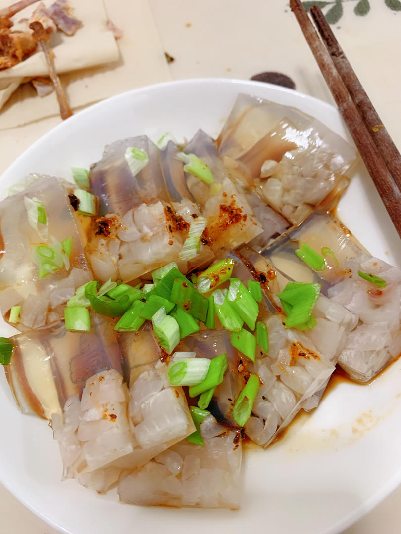下厨房用户jhcz做的水晶肉皮冻