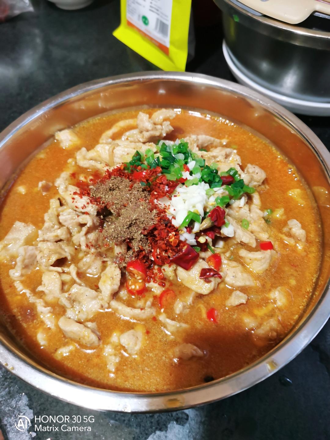 水煮肉片（新手一定要试，零失败）