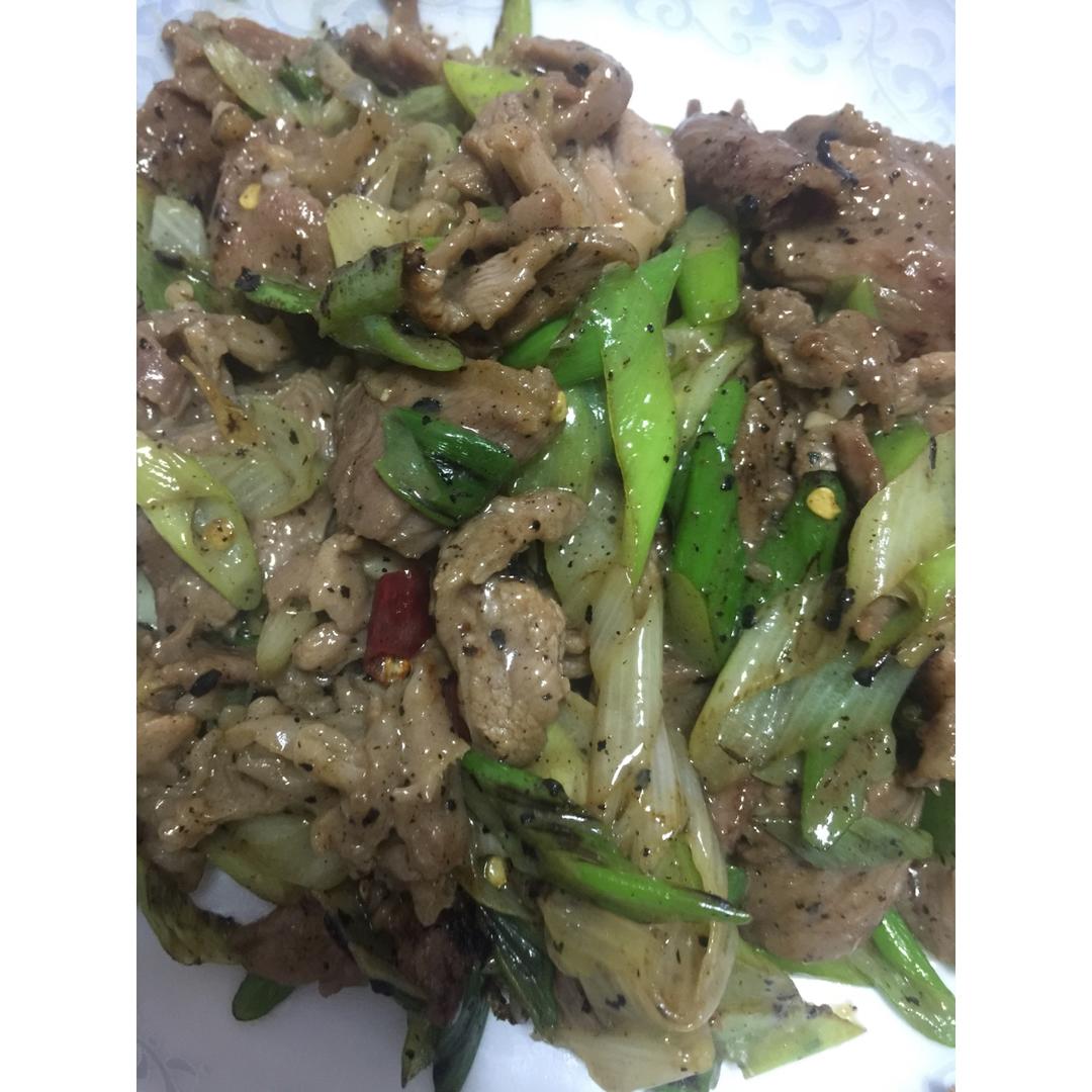 葱爆羊肉