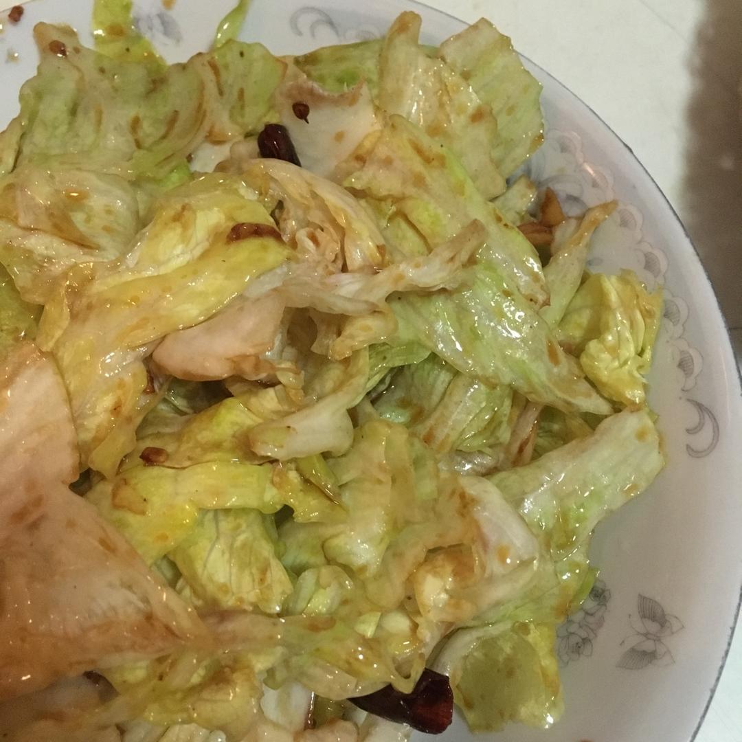 呛生菜