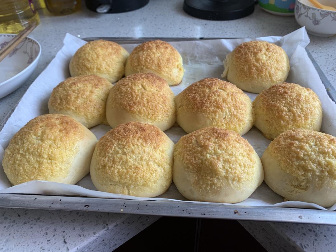 快手椰蓉小餐包