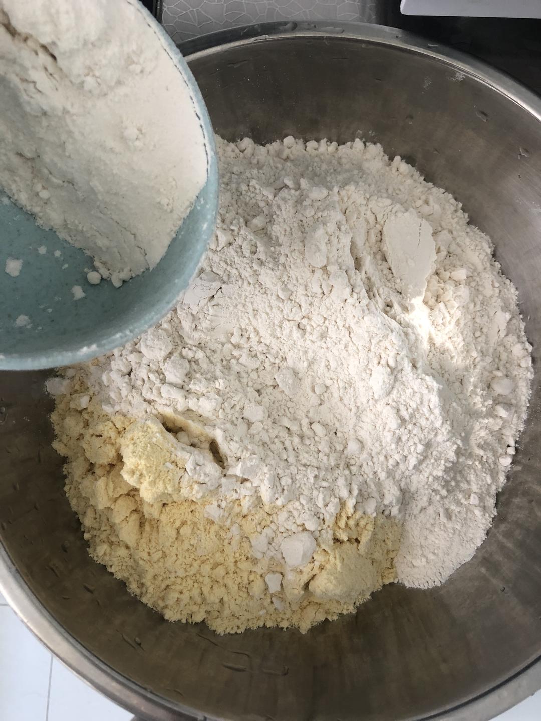 纯奶手撕吐司的做法 步骤1