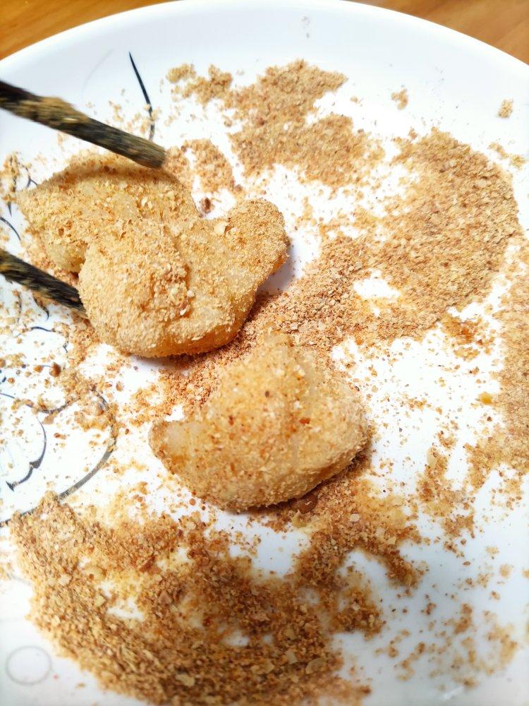 糍粑，糯米糍，黄豆粉粘糯米球【附上黄豆粉的做法】