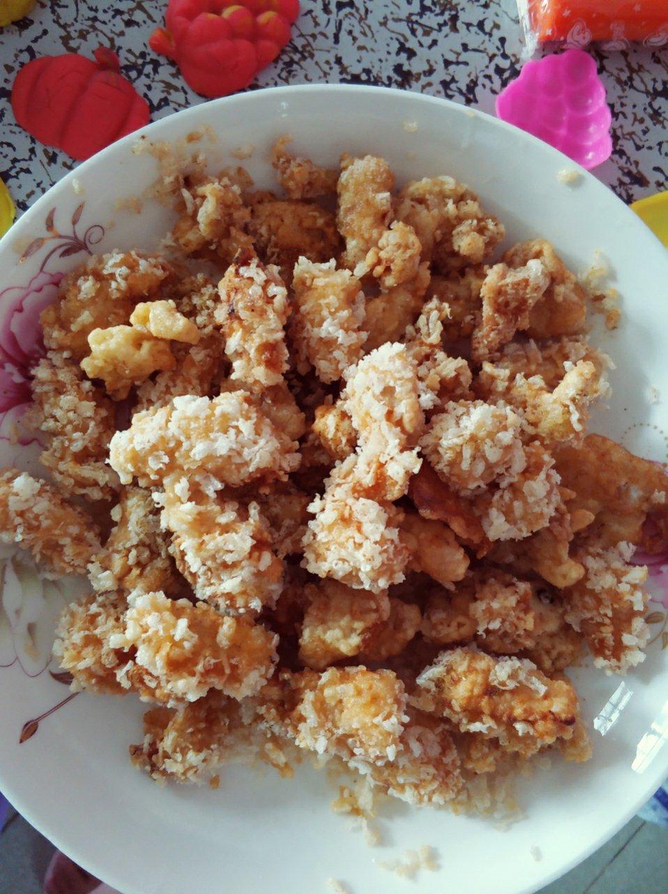 自制酥脆鸡米花