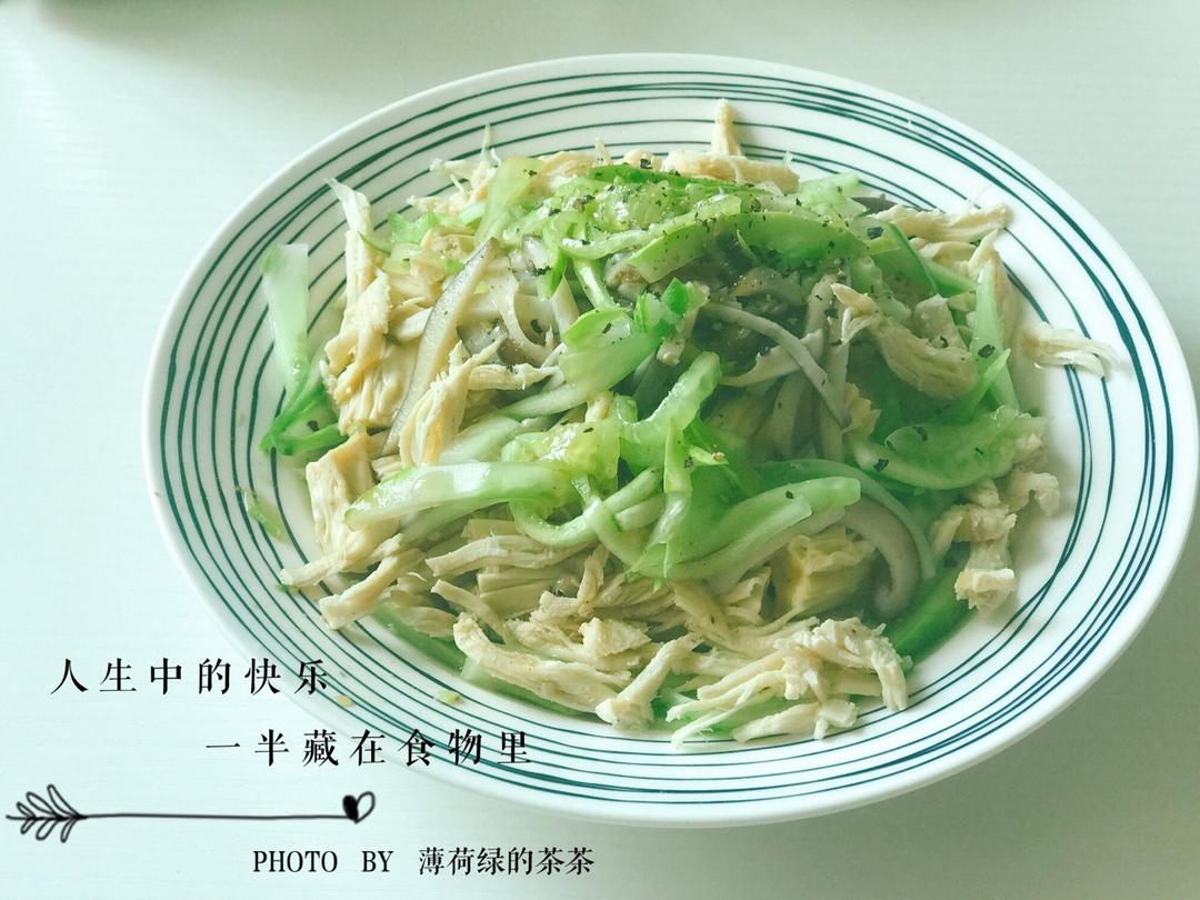 腐竹鸡丝拌黄瓜【山姆厨房】