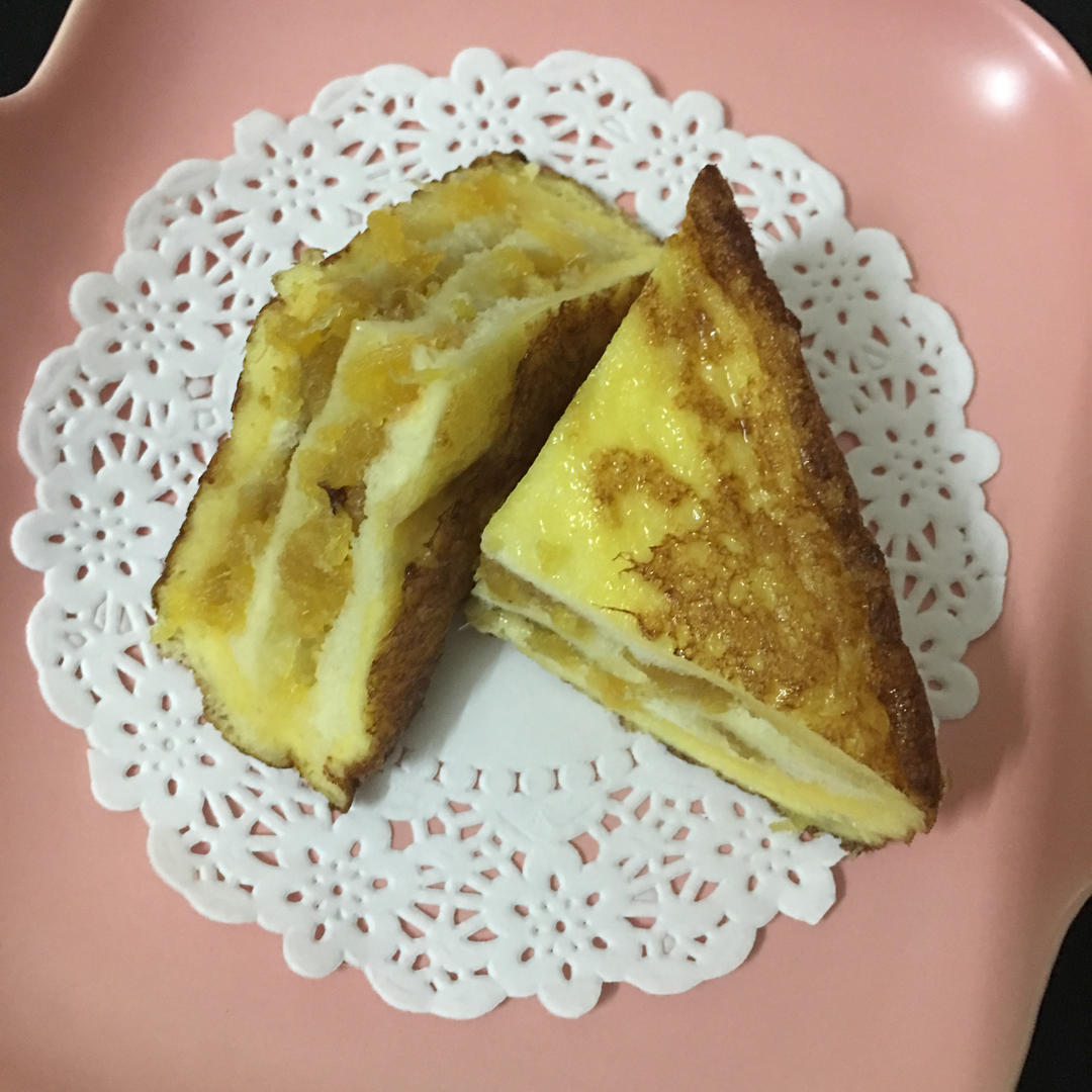 十分钟快手早餐【港式火腿西多士】