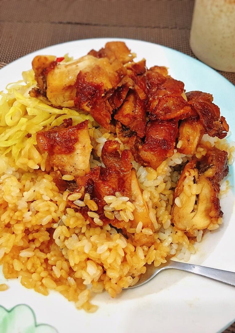 照烧鸡腿饭