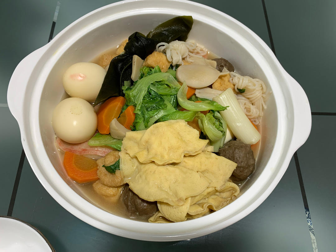 关东煮：日式高汤、甜不辣、福袋制作【曼食慢语】
