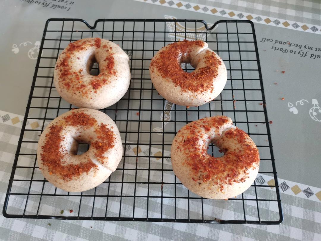 🥯全麦麻辣香肠贝果｜快手易做｜无需手套膜｜无需长时间发酵