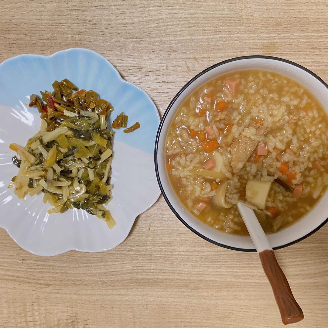 山药瘦肉粥(调理肠胃）