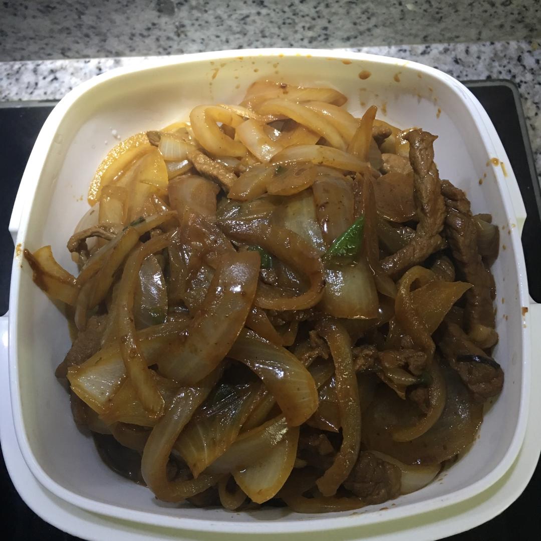 洋葱蚝油牛肉