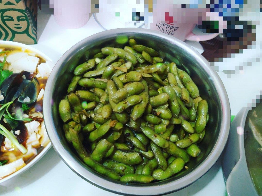 夏日爽口凉拌毛豆