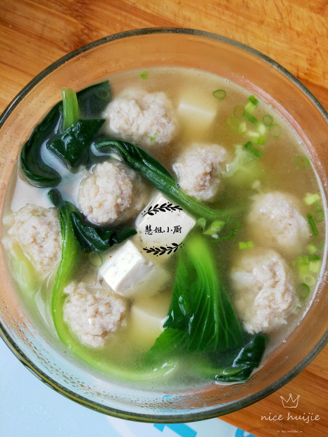 豆腐丸子汤