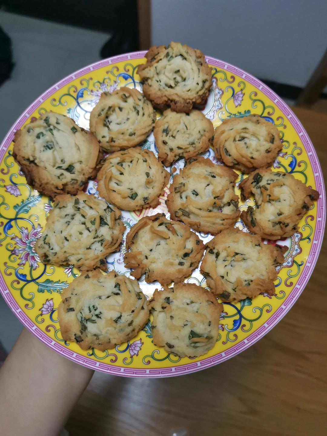 葱香曲奇——酥脆的咸味饼干