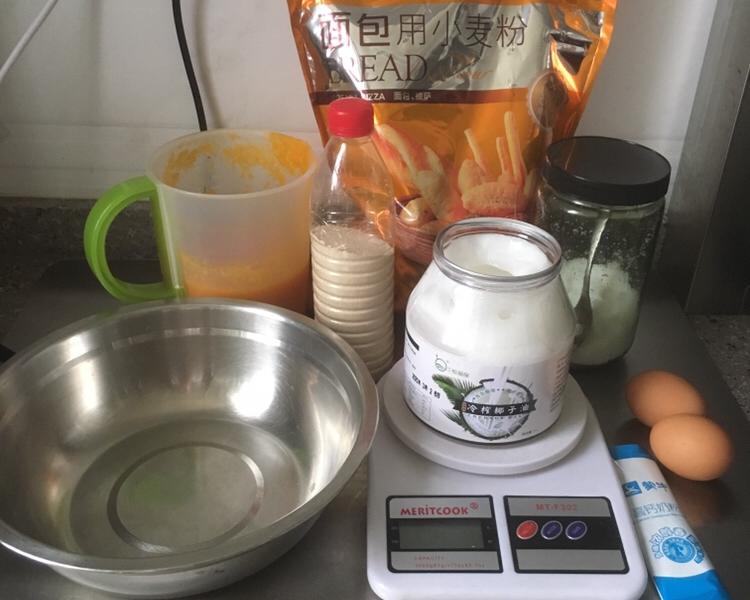 纯奶手撕吐司的做法 步骤1