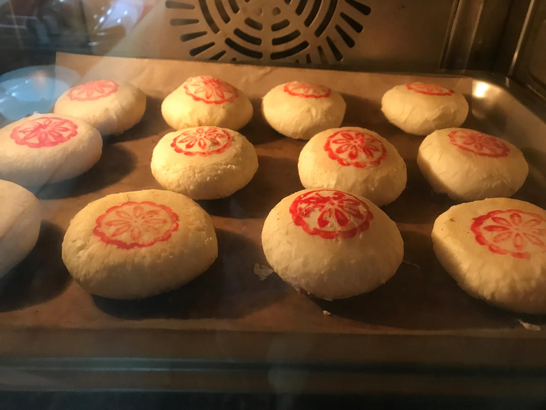 玫瑰鲜花饼