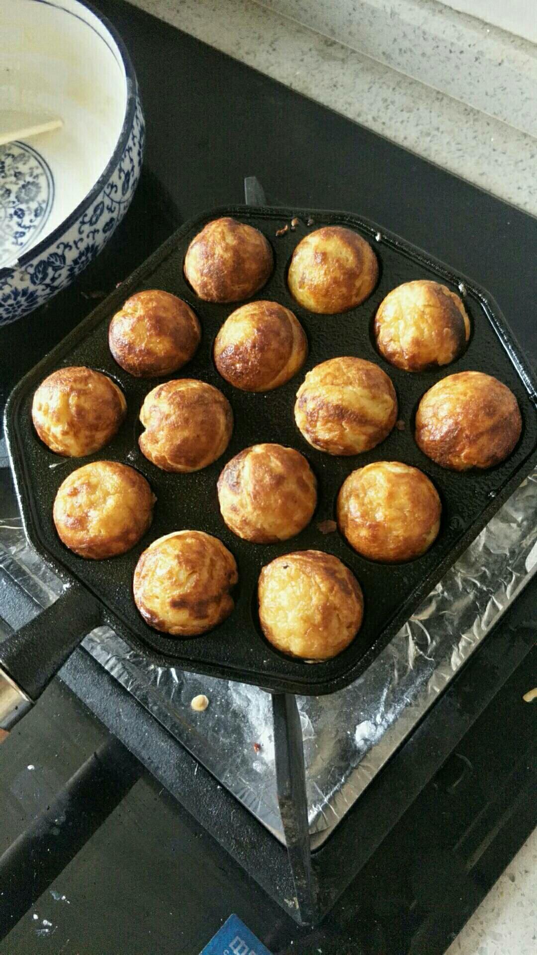 章鱼小丸子（自己摸索出的最好吃的便捷版）