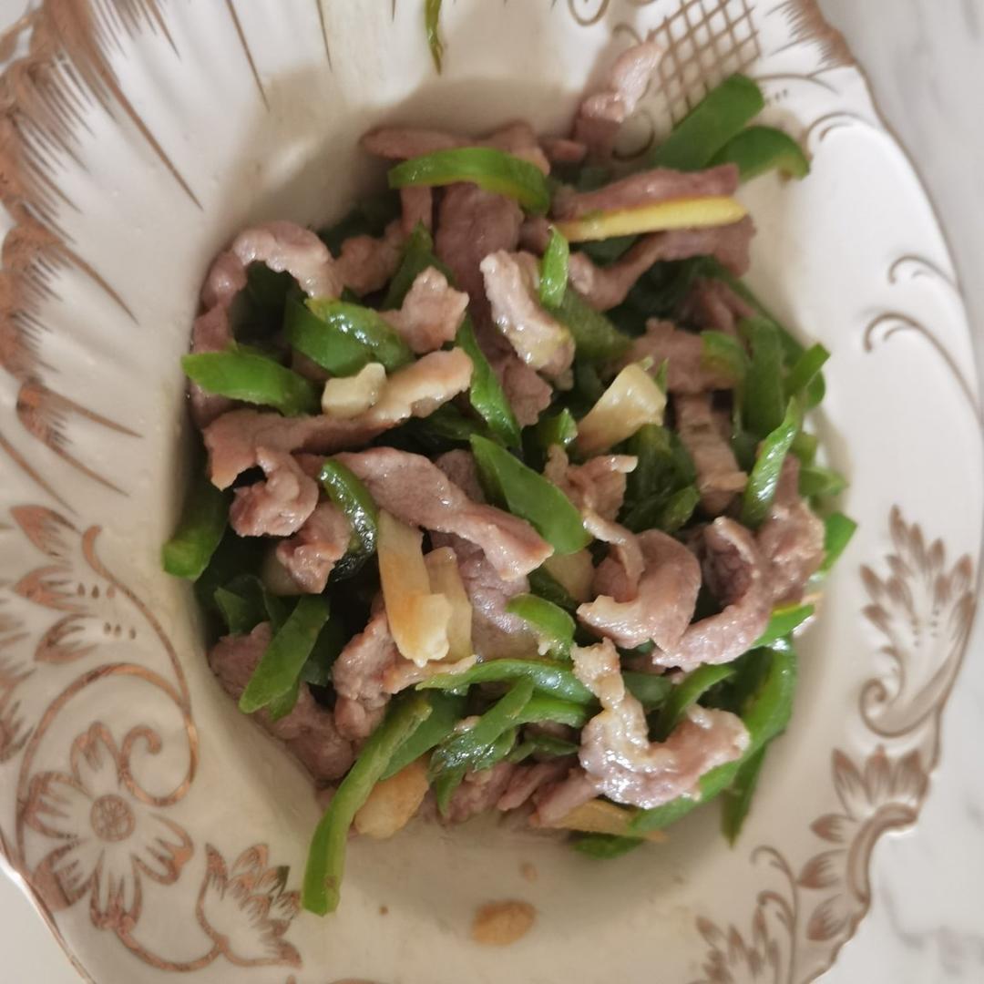 青椒炒肉丝