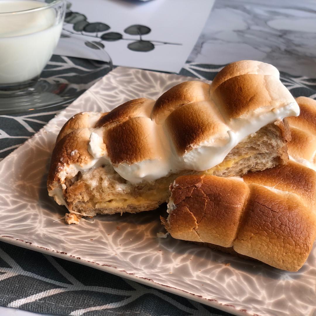 纯奶手撕吐司的做法 步骤1