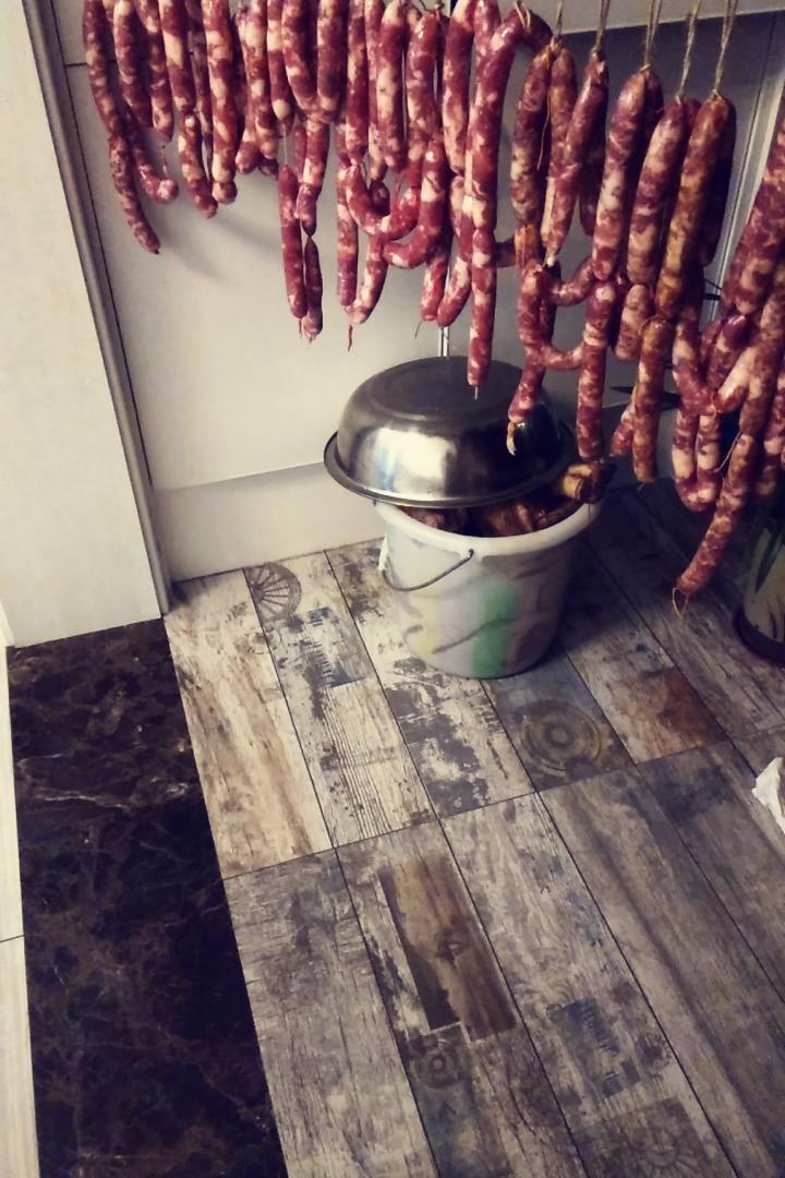 自制广味腊肠