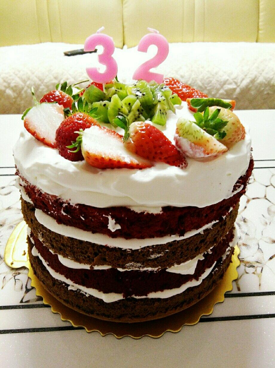 8寸可可戚风蛋糕