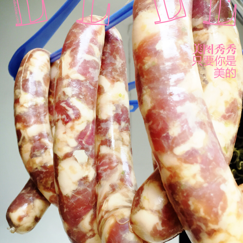 自制广味腊肠