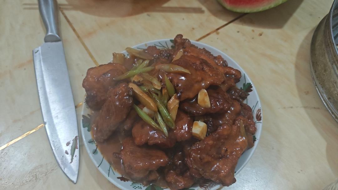 锅包肉（番茄酱版）