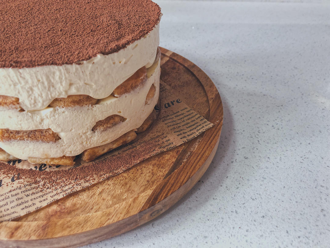意大利提拉米苏Tiramisu(全熟、无吉利丁版)超详细