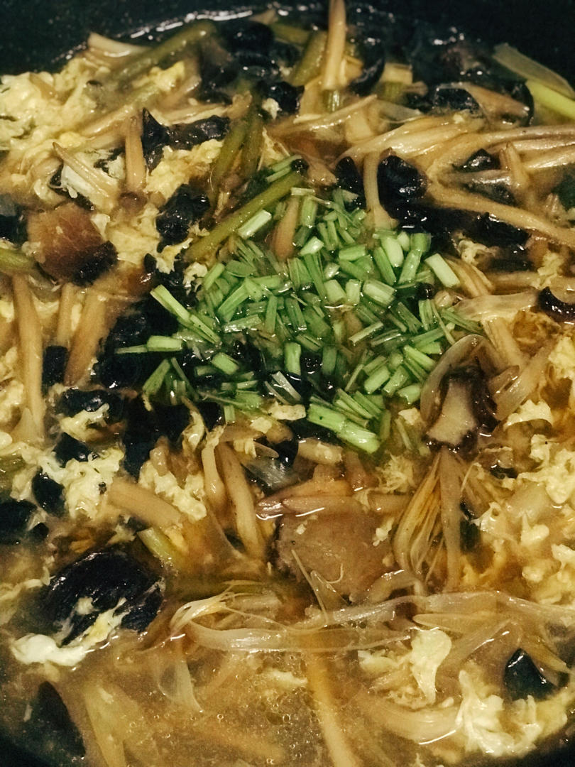 老北京打卤面的卤