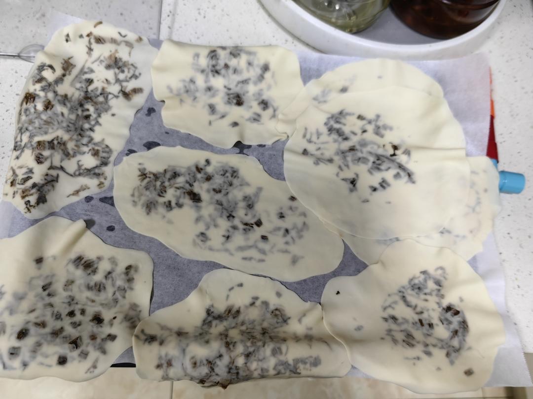 超级简单薄脆梅干菜饼