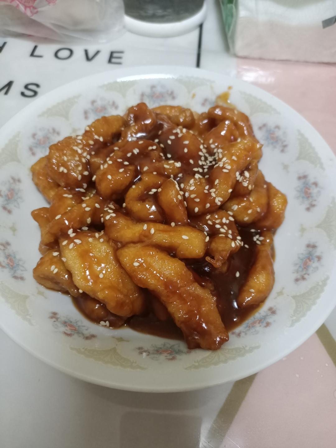 糖醋里脊 超嫩鸡胸肉版