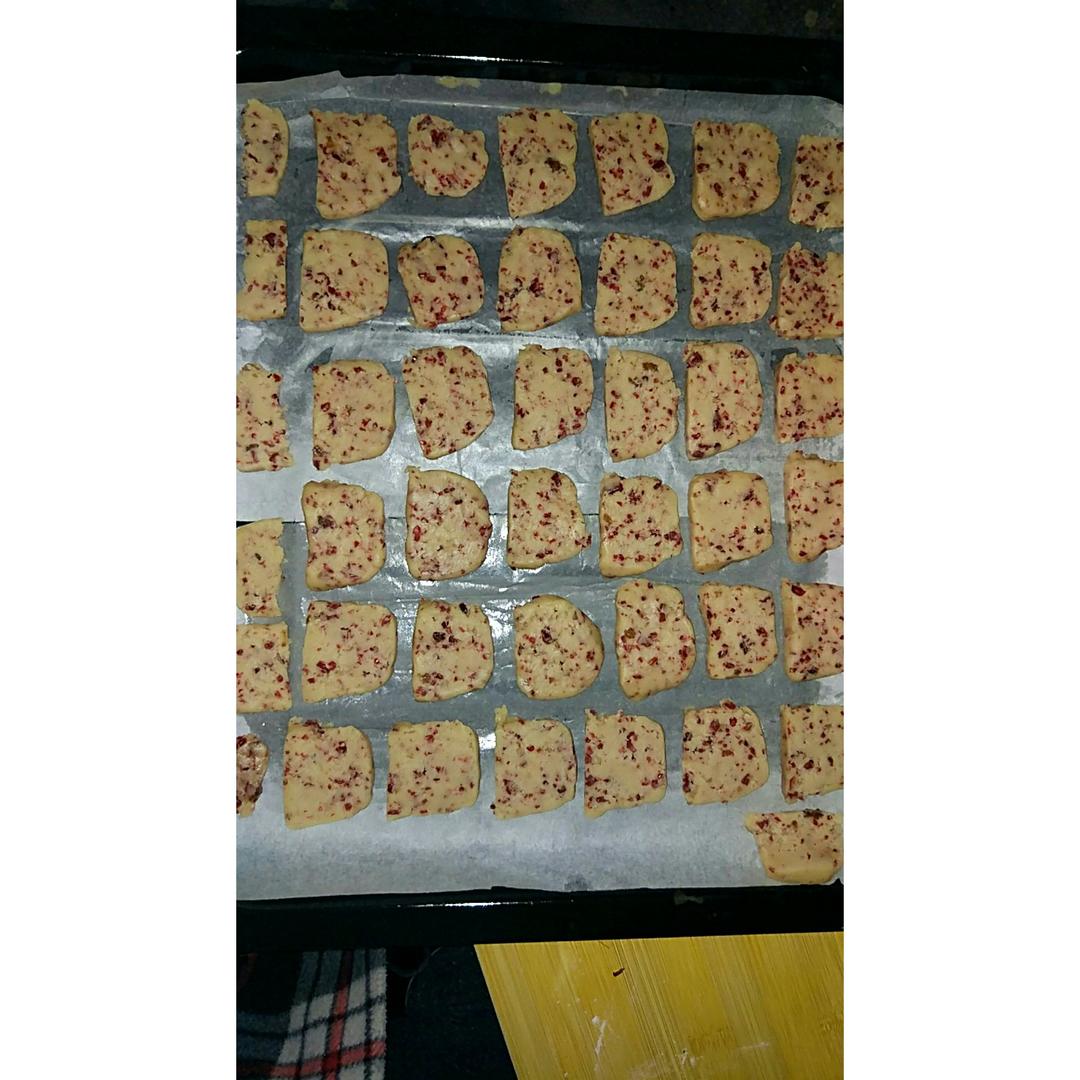 低糖少油版蔓越莓饼干