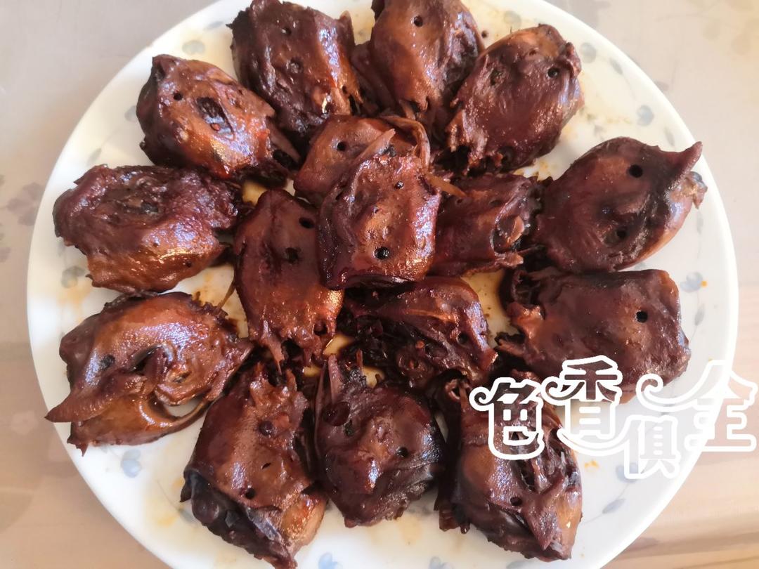干锅辣鸭头