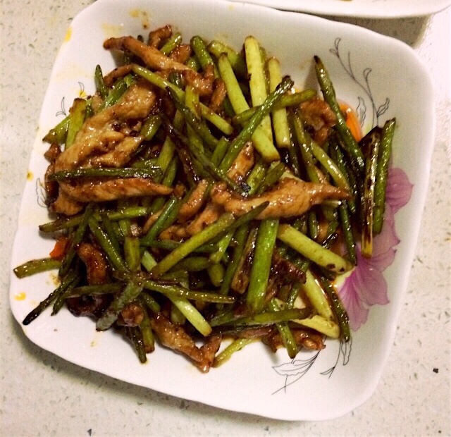 蒜薹炒肉