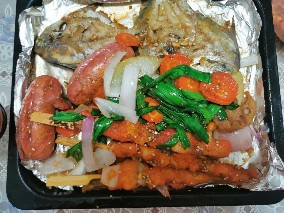 自制烤箱版烧烤，简单好吃过烧烤摊