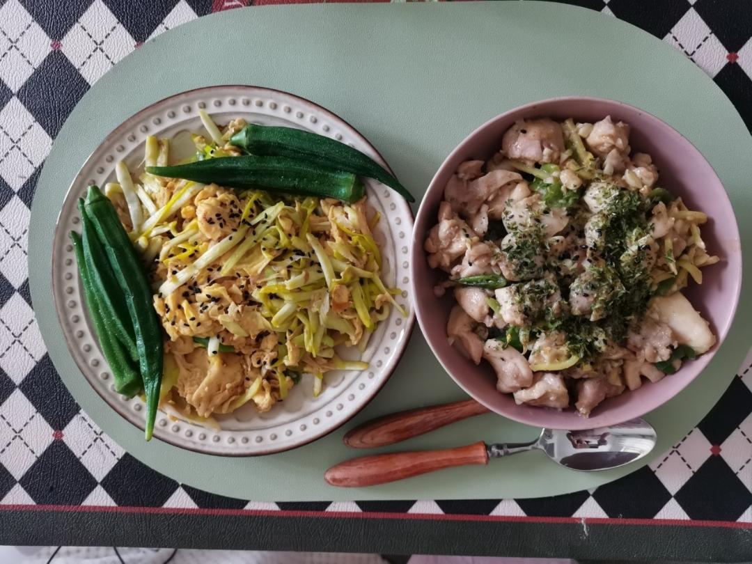 蒜香煎鸡腿肉