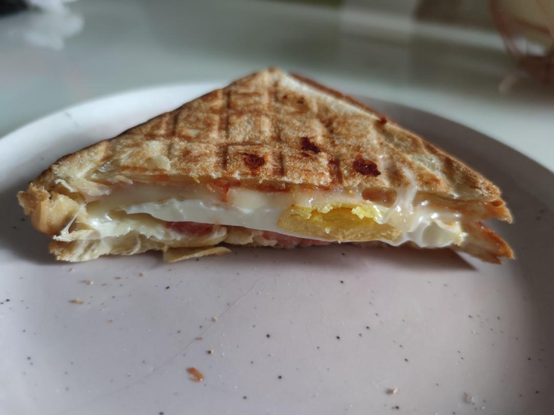 早餐•减脂营养简单三明治