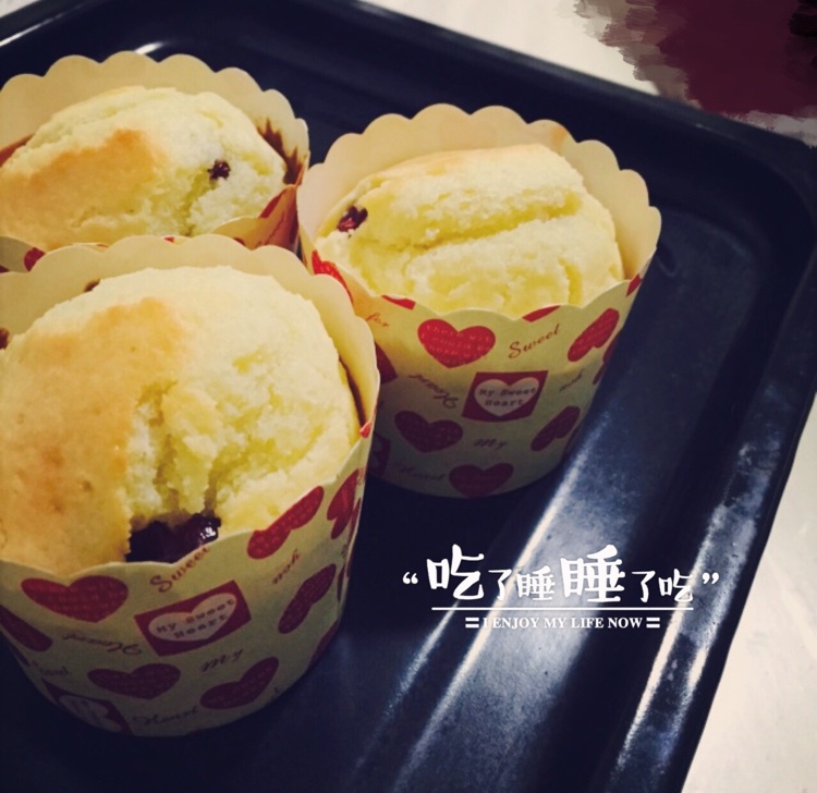 蔓越莓麦芬蛋糕