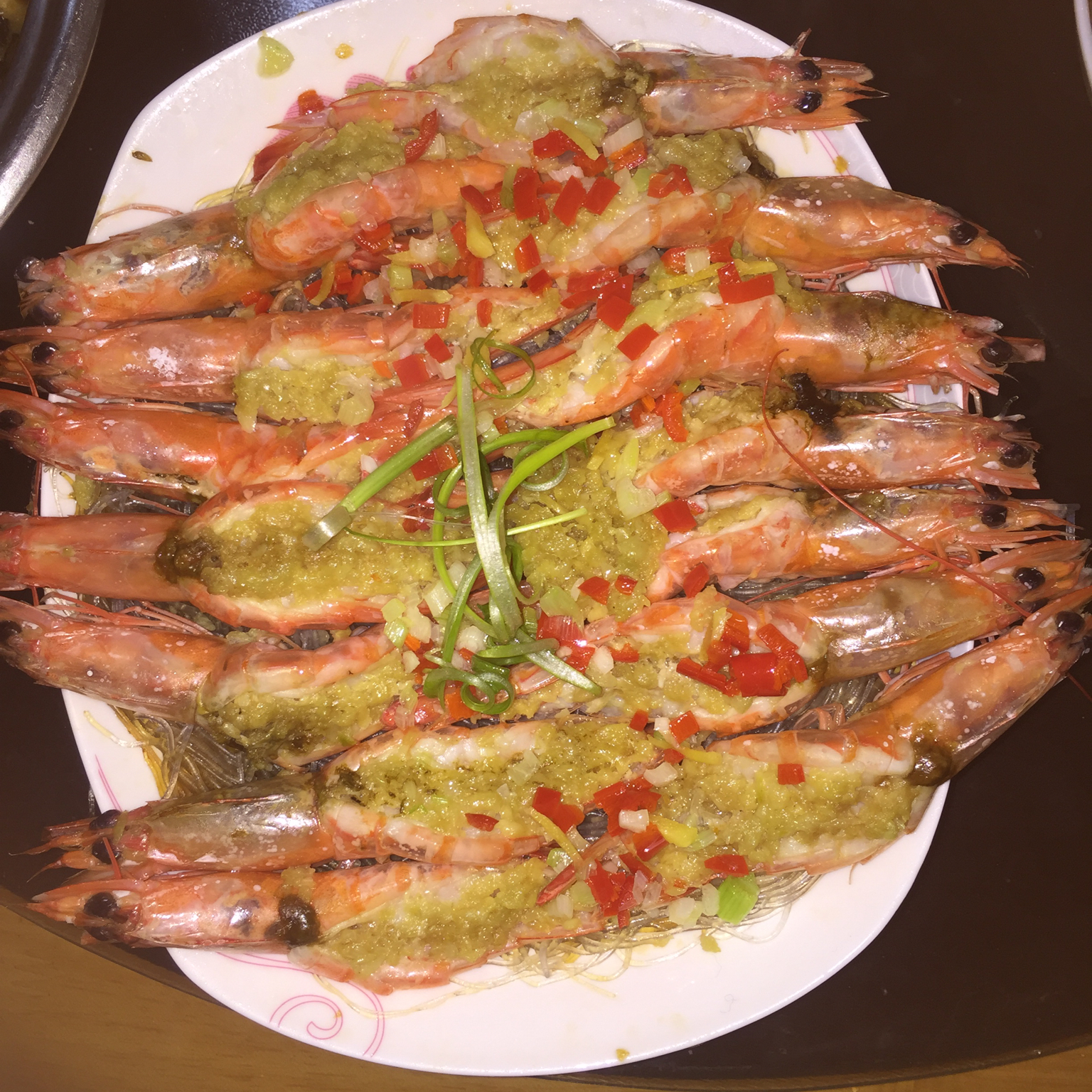 蒜蓉粉丝蒸大虾