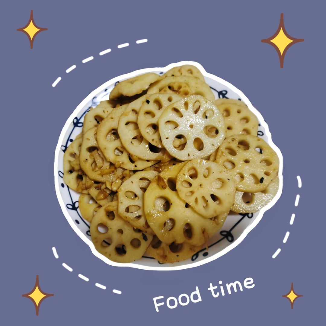 最简单味道惊艳的糖醋藕片