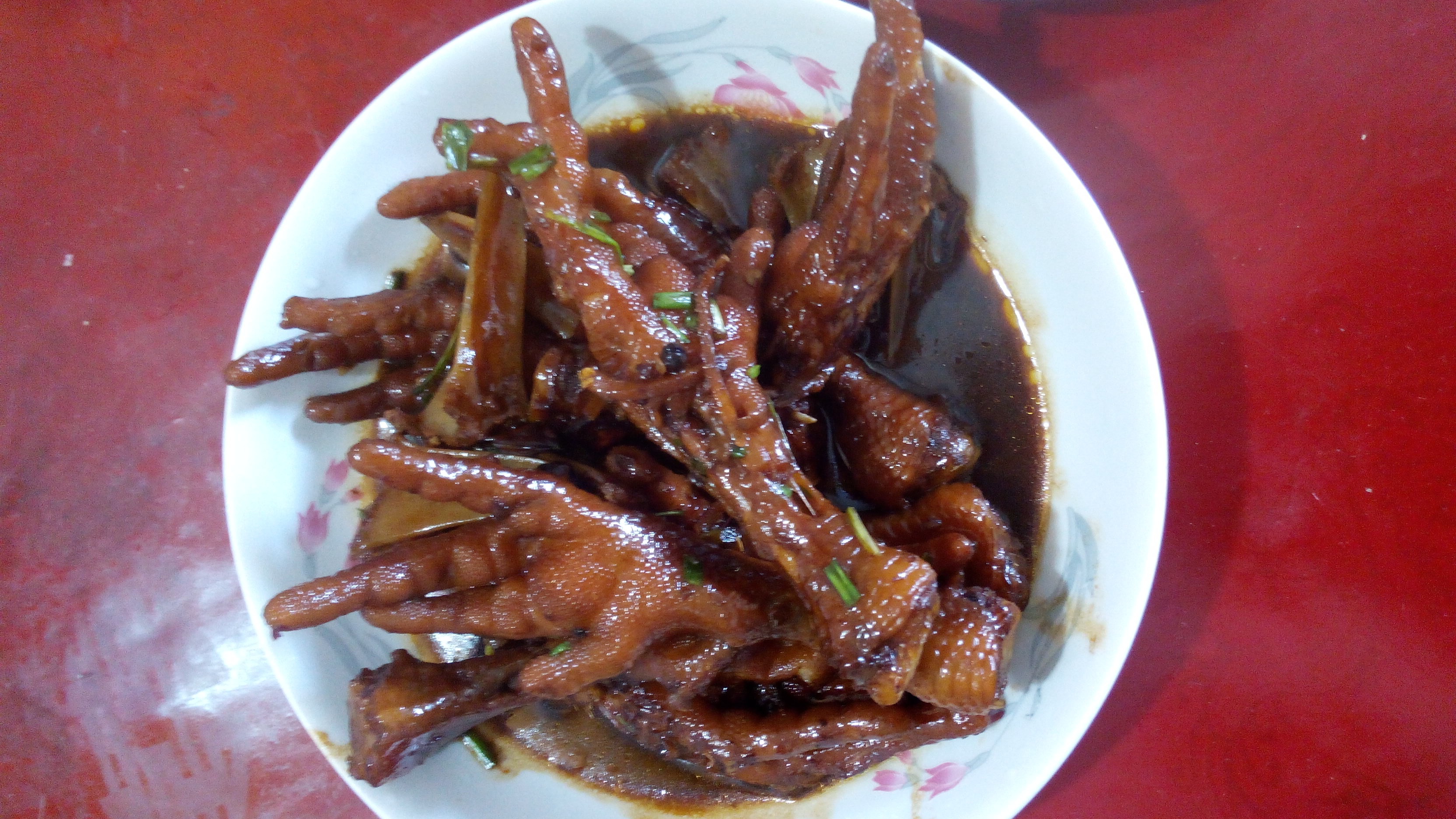 秘制红烧鸡爪