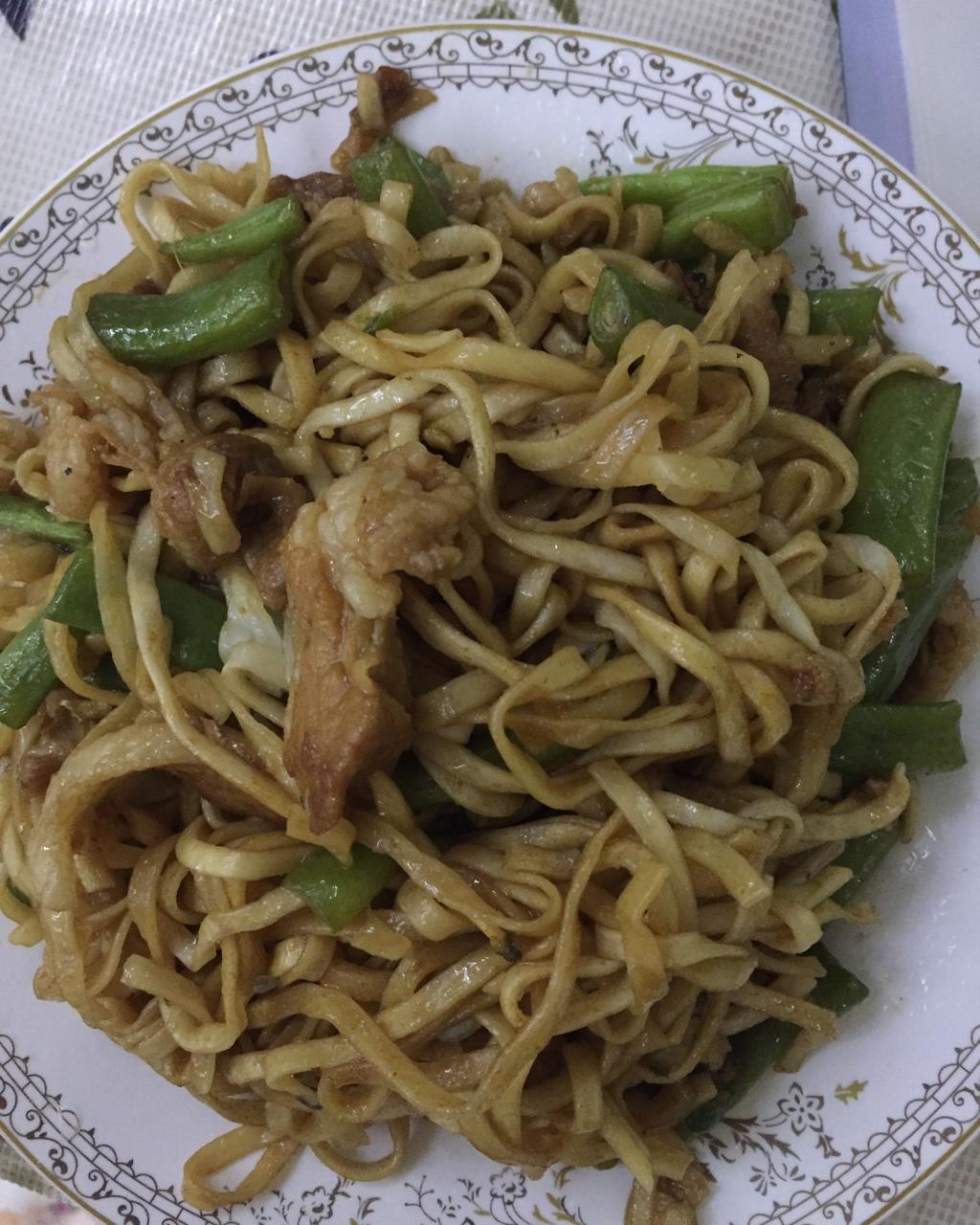 芸豆焖面（附万能的腌肉不老的办法）