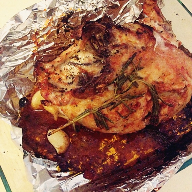 乡村番茄泥烤鸡