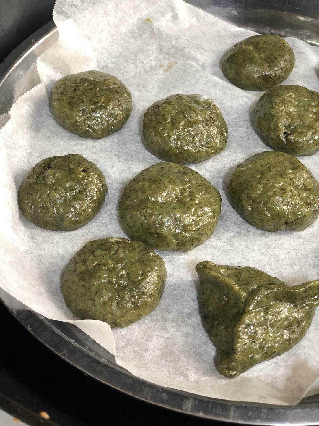 客家花生芝麻馅艾糍